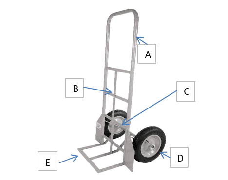 CARRO CARGA 200 KG MAX