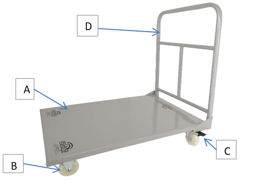 CARRO PLATAFORMA 250 KG