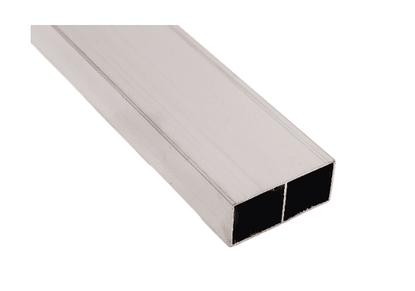 REGUA DE ALUMINIO BITUBULAR 1 X 2 - 2000MM